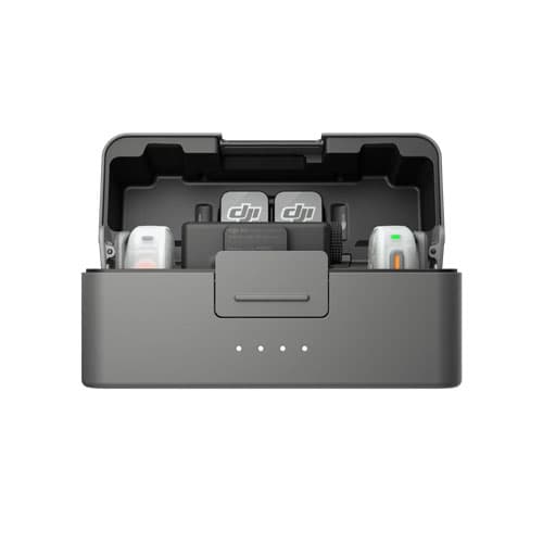 میکروفون بی سیم یقه ای دی جی آی دو کاربر DJI Mic Mini 2S 2-Person — تصویر ۴