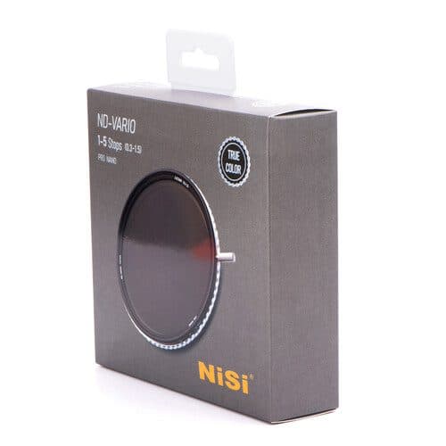 فیلتر لنز ان دی متغیر نیسی NiSi True Color Variable ND 72mm Filter — تصویر ۳