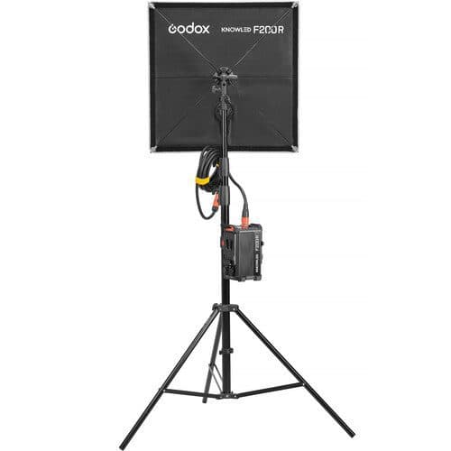 ویدیو لایت گودکس Godox Knowled F200R RGB + FA200 — تصویر ۴