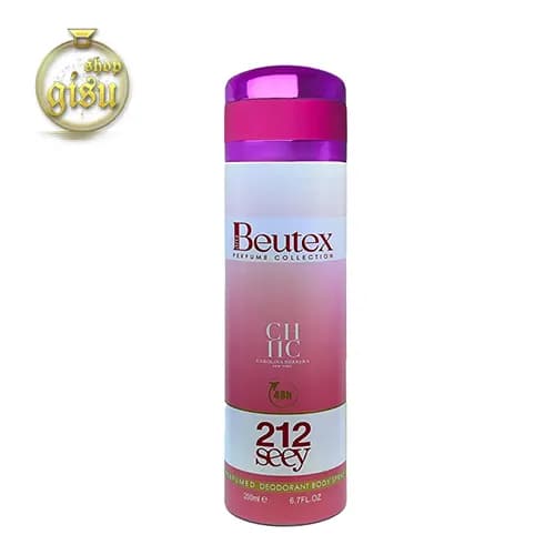 اسپری بدن بیوتکس مدل 212 (Beutex) – حجم 200 میلی لیتر