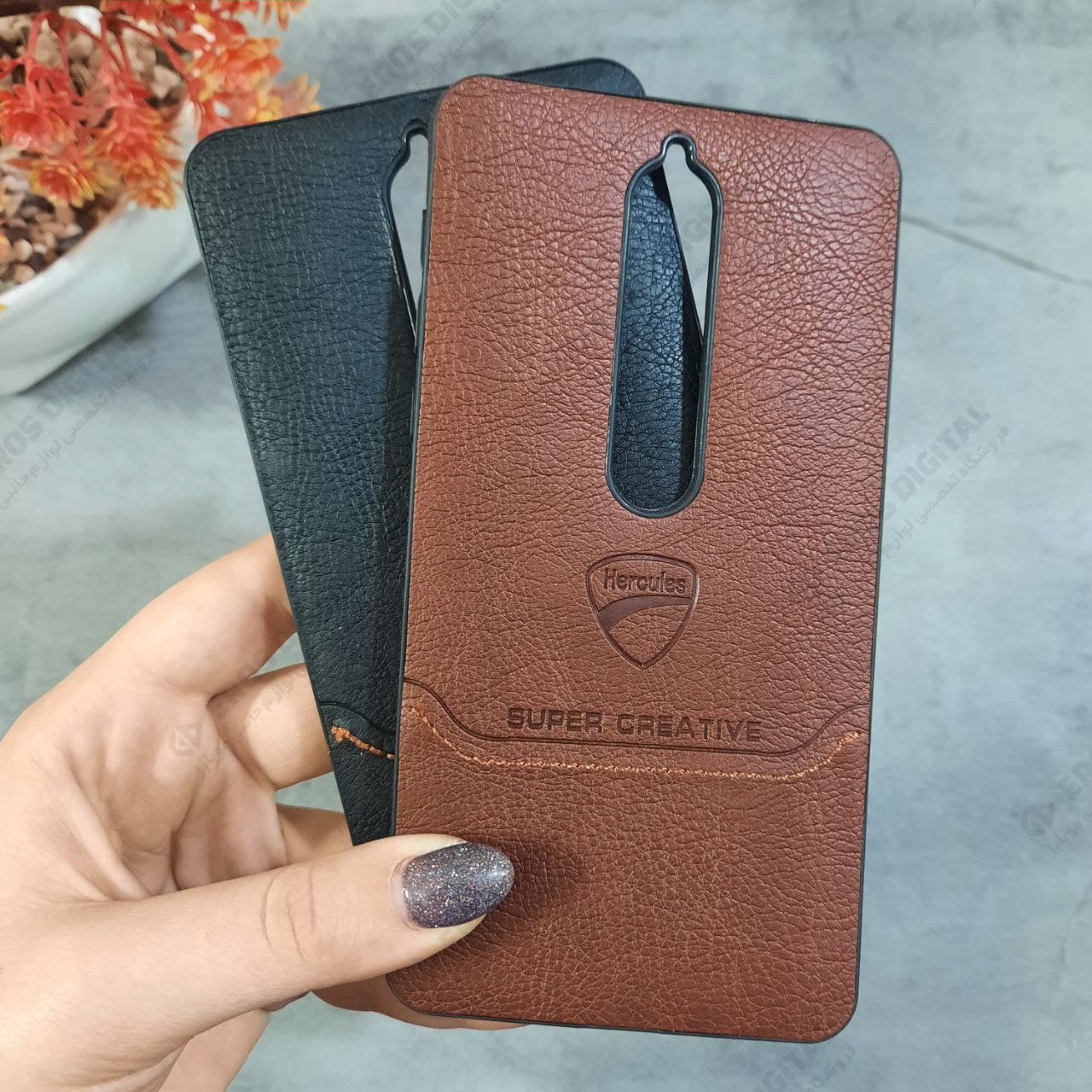 قاب گوشی Nokia 6 طرح چرم Hercules