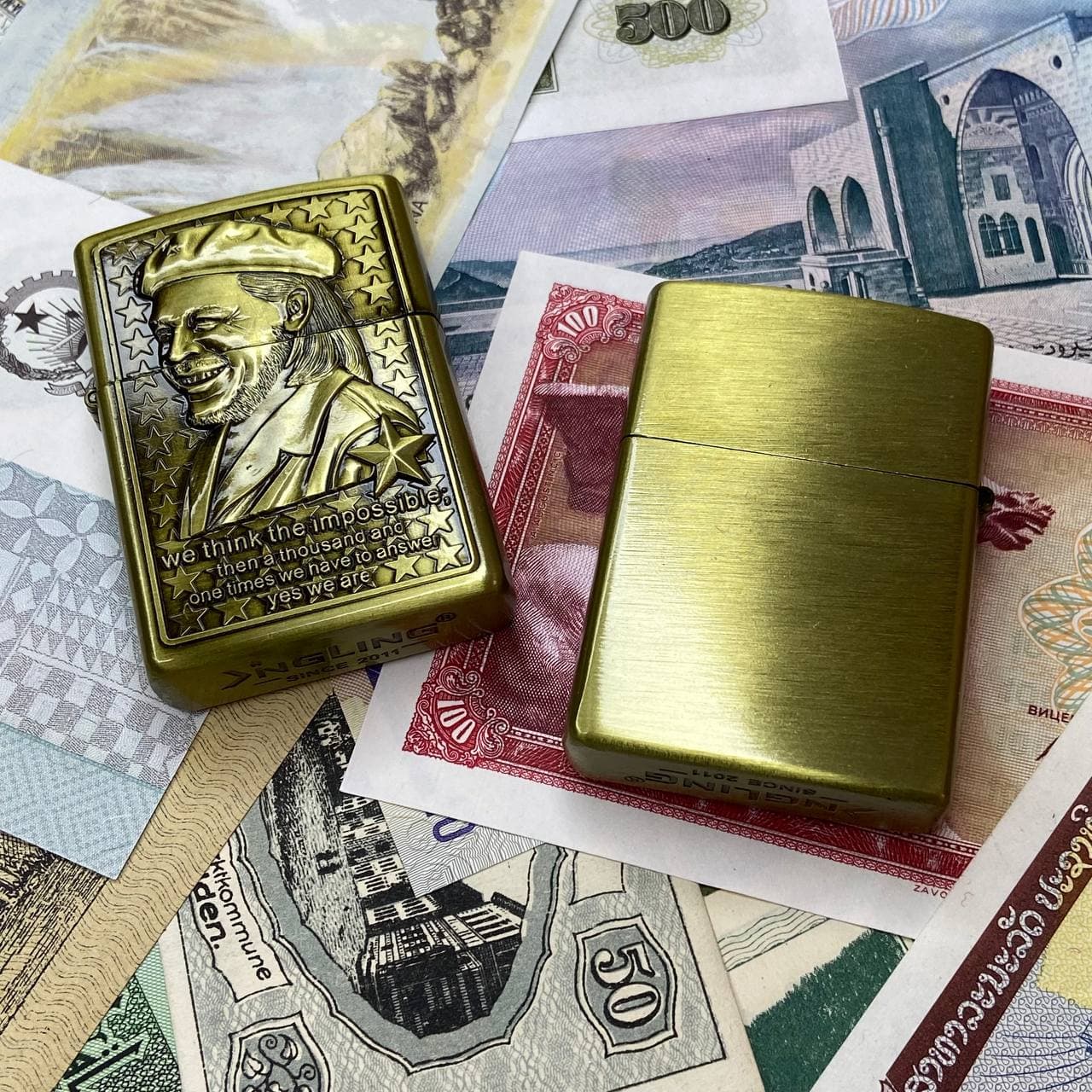 فندک بنزینی مدل نظامی — تصویر ۳