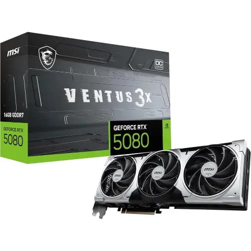 کارت گرافیک ام اس آی مدل Msi GeForce RTX 5080 16GB VENTUS 3X OC ظرفیت 16 گیگابایت — تصویر ۶