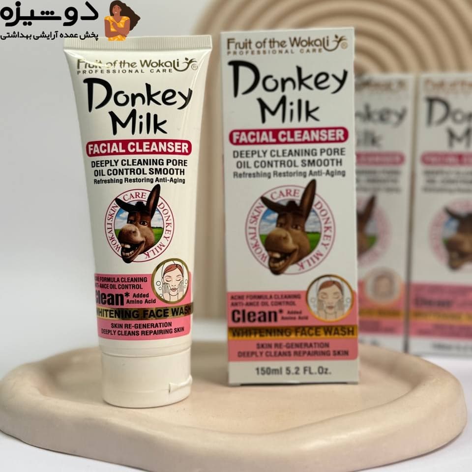 فوم شوینده شیر الاغ کد 3128 وکالی WOKALI