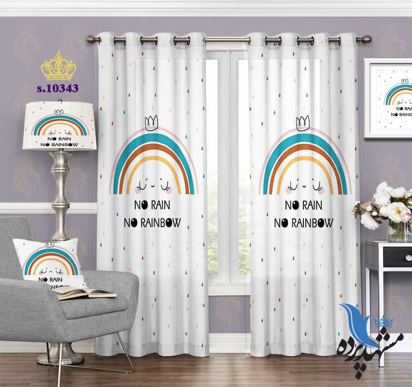 پرده پانچ کودکان طرح فانتزی S10343