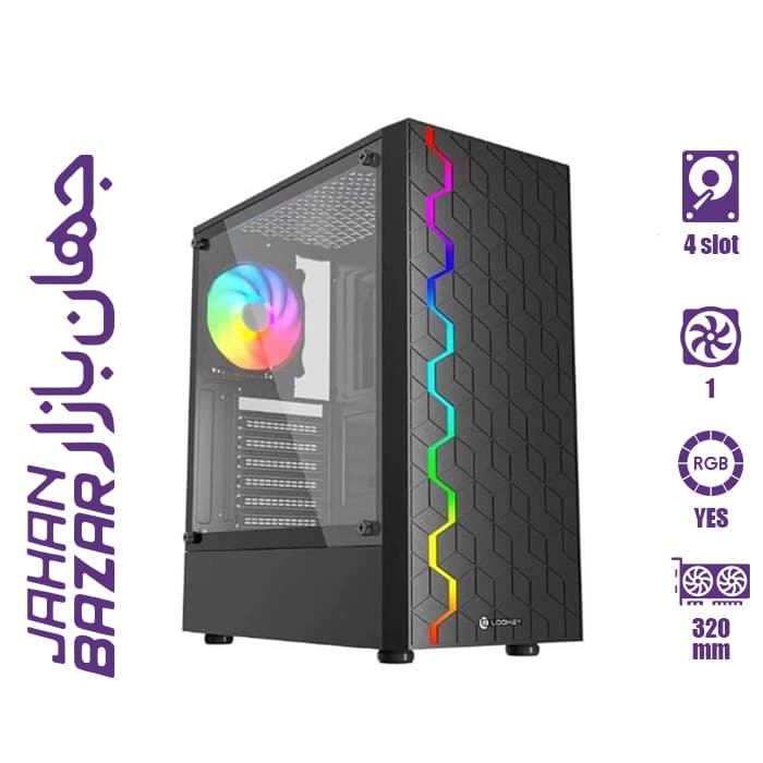 کیس کامپیوتر لاجی کی مدل LogiKey C231B