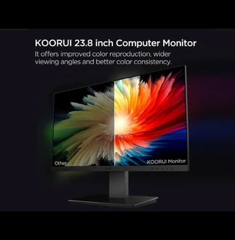 مانیتور کووری مدل KOORUI 22 S01 سایز 22 اینچ — تصویر ۱۰