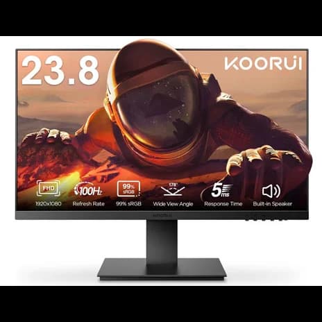 مانیتور کووری مدل KOORUI 22 S01 سایز 22 اینچ — تصویر ۳