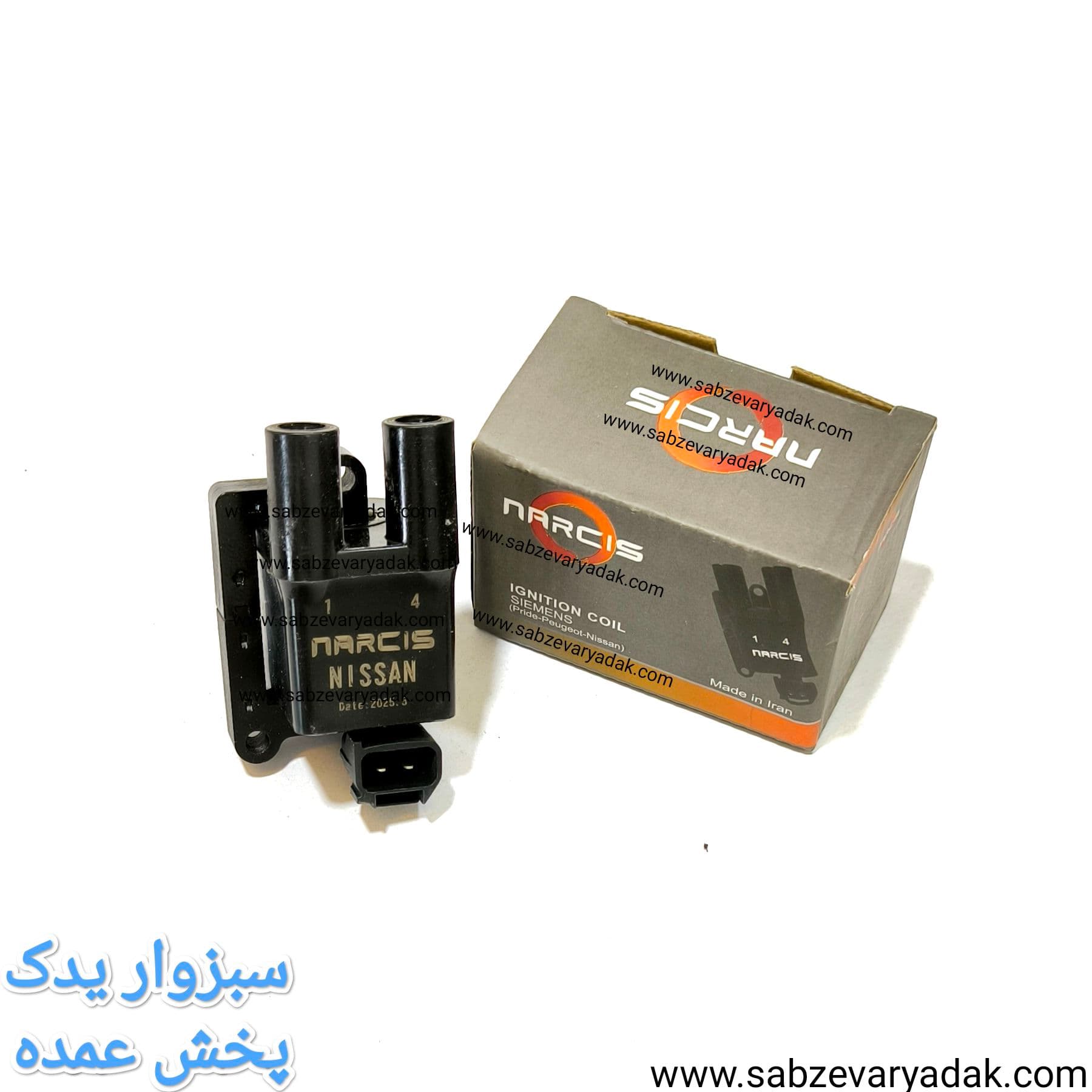 کویل نیسان انژکتور تکی 1 و 4 برند نارسیس