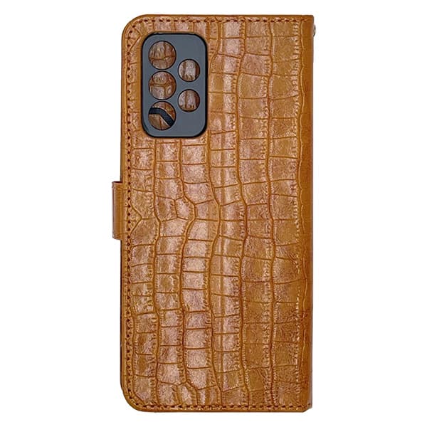 کیف گوشی سامسونگ A73 طرح پوست مار