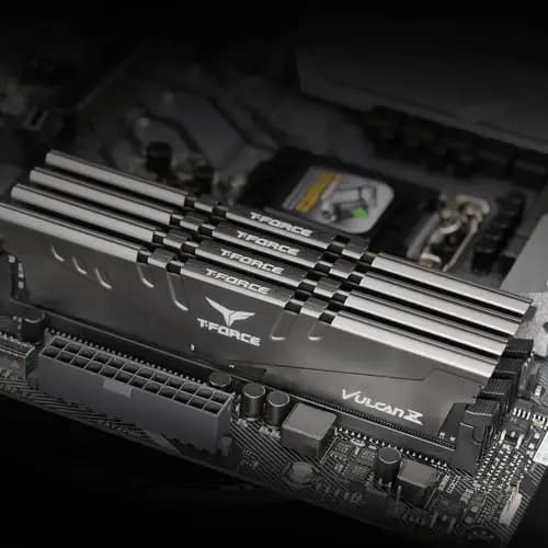رم کامپیوتر تیم گروپ TeamGroup T-Force Vulcan Z 16GB Single 3200MHz CL16 — تصویر ۳