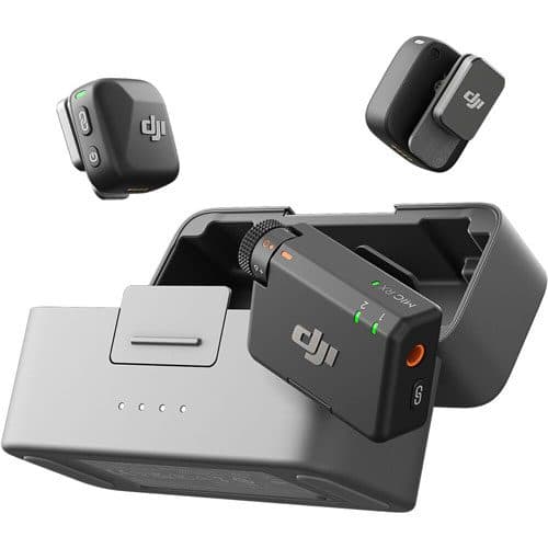 میکروفون بی سیم یقه ای دی جی آی دو کاربر DJI Mic Mini 2-Person