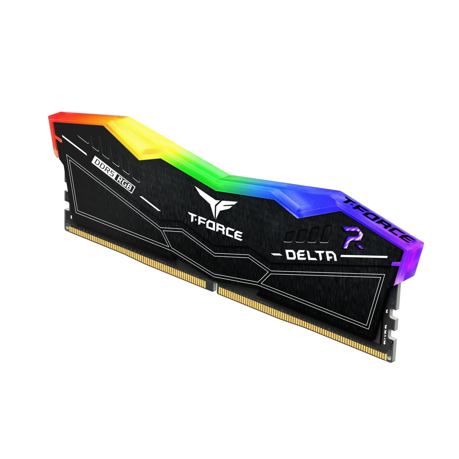 رم کامپیوتر تیم گروپ TeamGroup T-Force DELTA RGB DDR5 32GB Dual 7200MHz CL34 — تصویر ۴