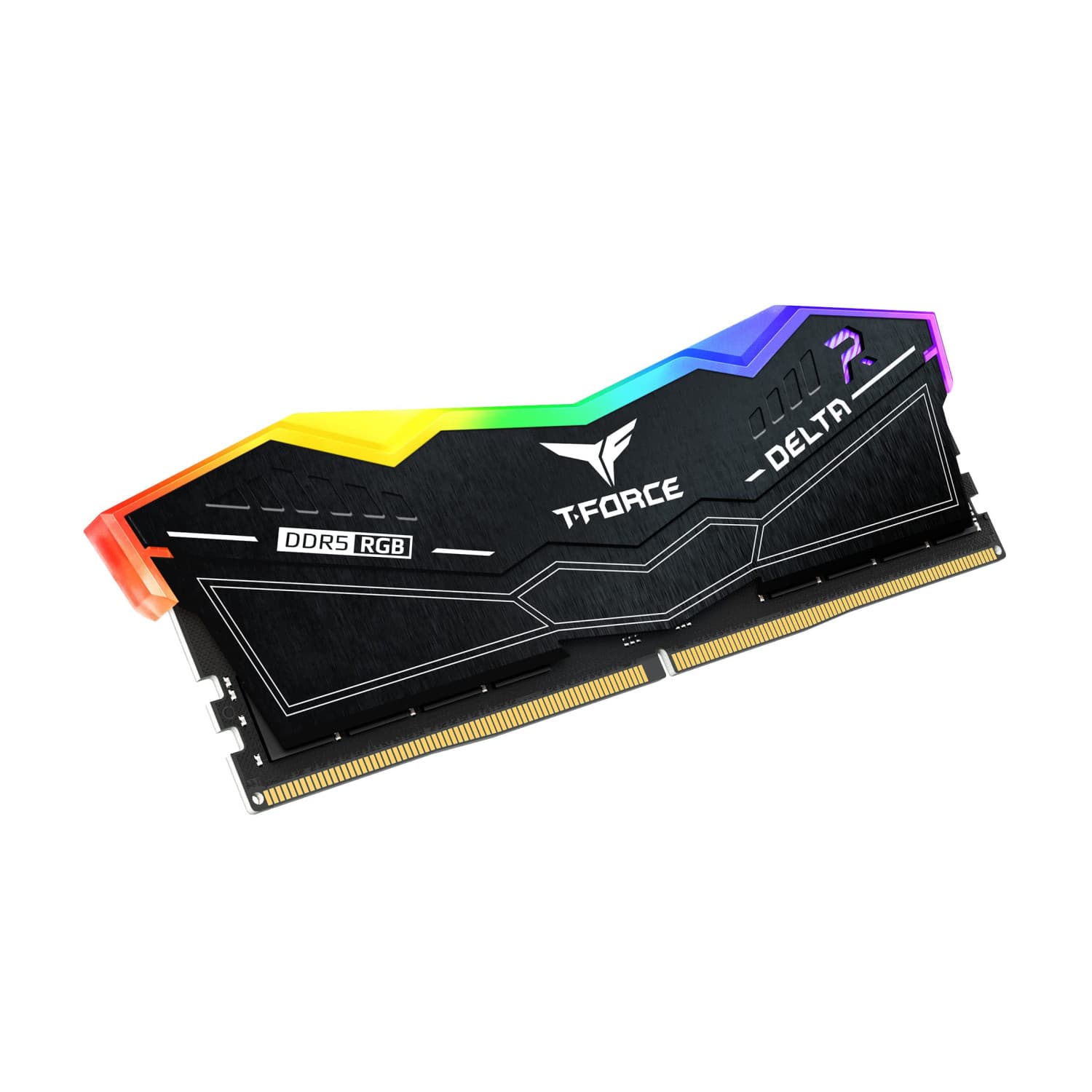 رم کامپیوتر تیم گروپ TeamGroup T-Force DELTA RGB DDR5 32GB Dual 7200MHz CL34 — تصویر ۳