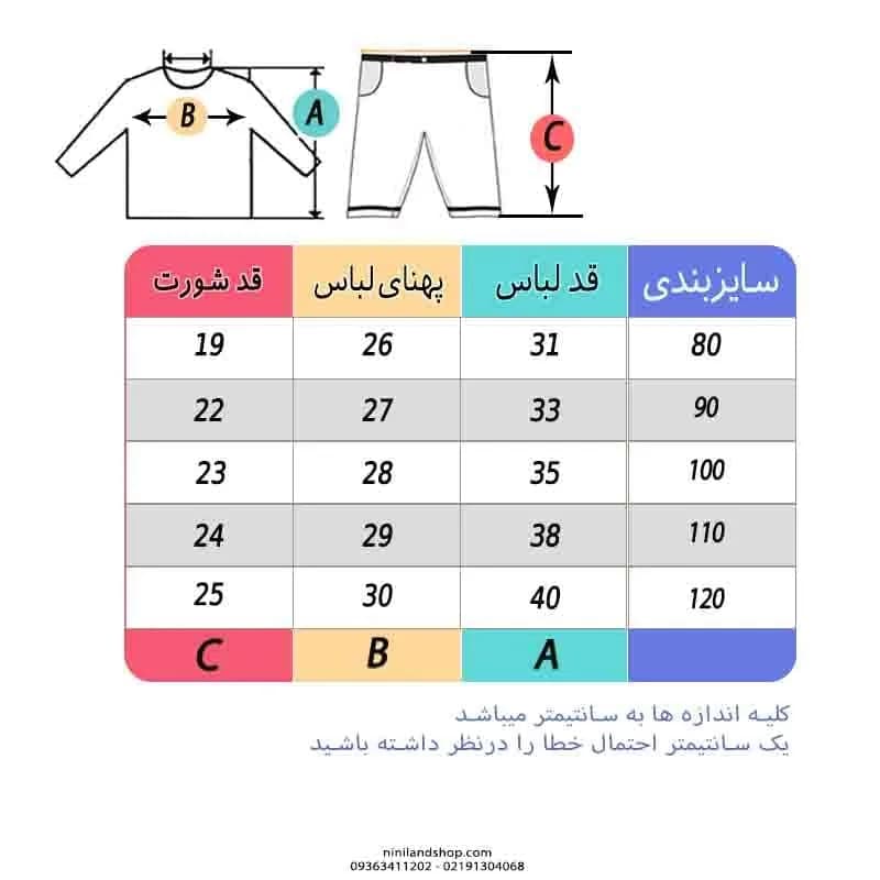 ست تاپ و شورت بچه گانه دخترانه پاستلی — تصویر ۲