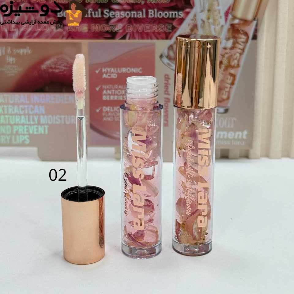 برق لب گل دار Ms327 میس لارا Miss Lara — تصویر ۵