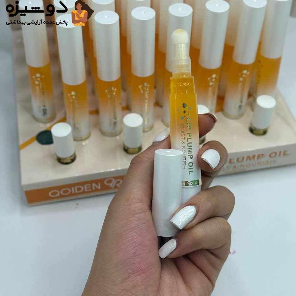 برق لب حجم دهنده 5938 تستر دار QOIDEN ROSE — تصویر ۶