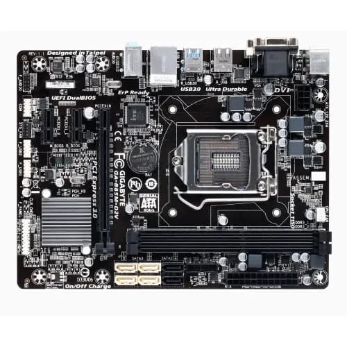 مادربرد استوک گیگابایت مدل GIGABYTE B85M-D2V DDR3 — تصویر ۲