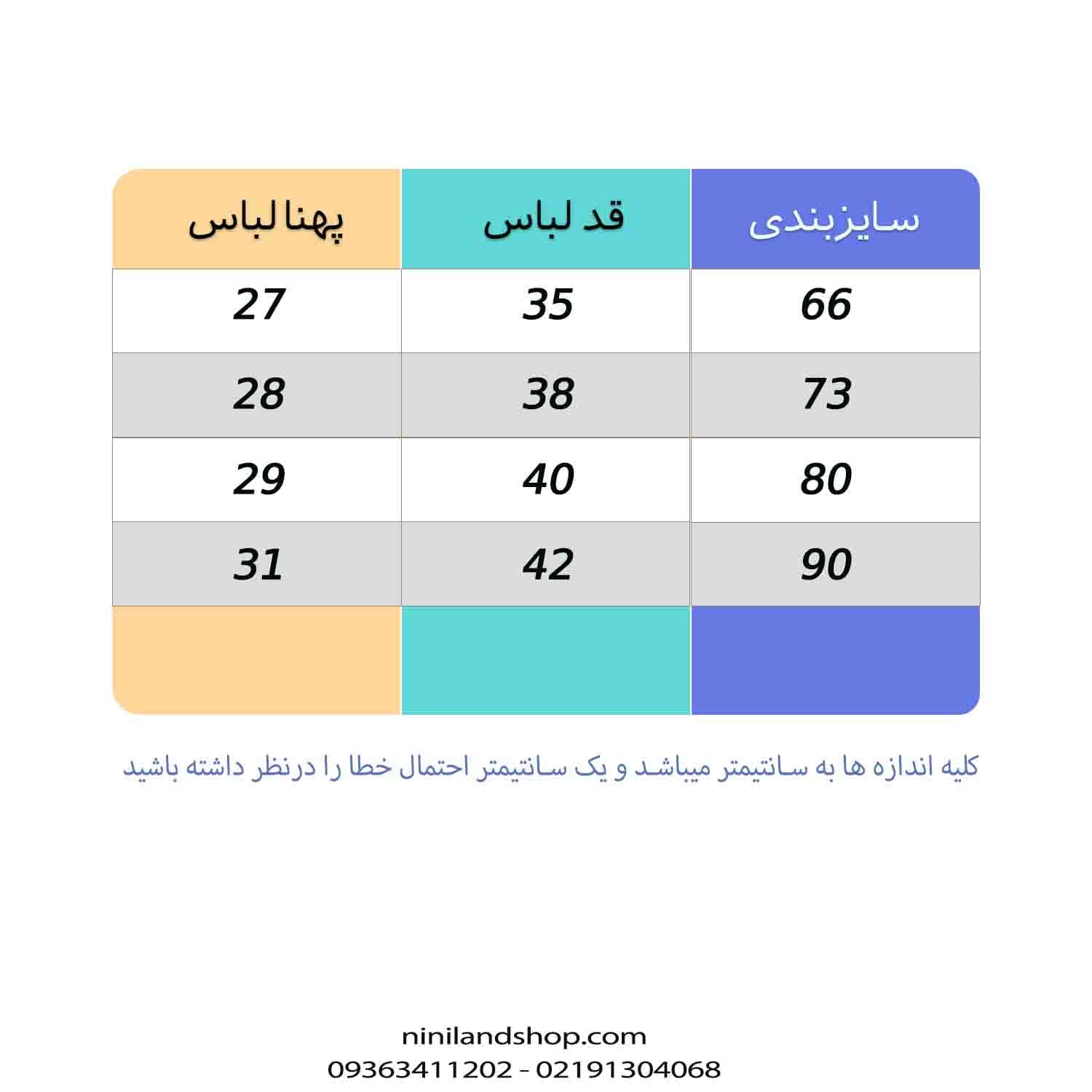بادی نوزادی گیپور طرح کلارا — تصویر ۲