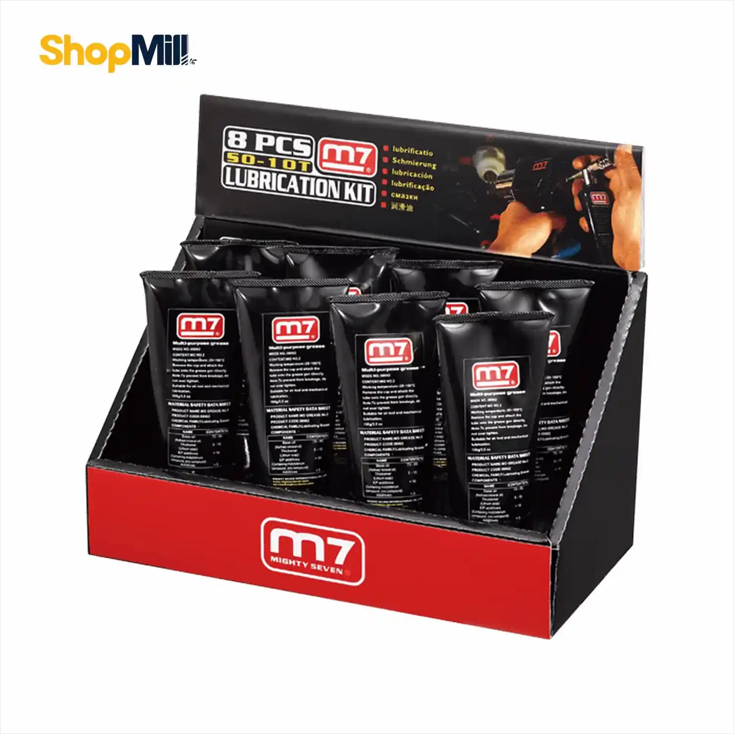 کیت گریس مخصوص ابزار های بادی مایتی سون(Mighty Seven) مدل SO10T