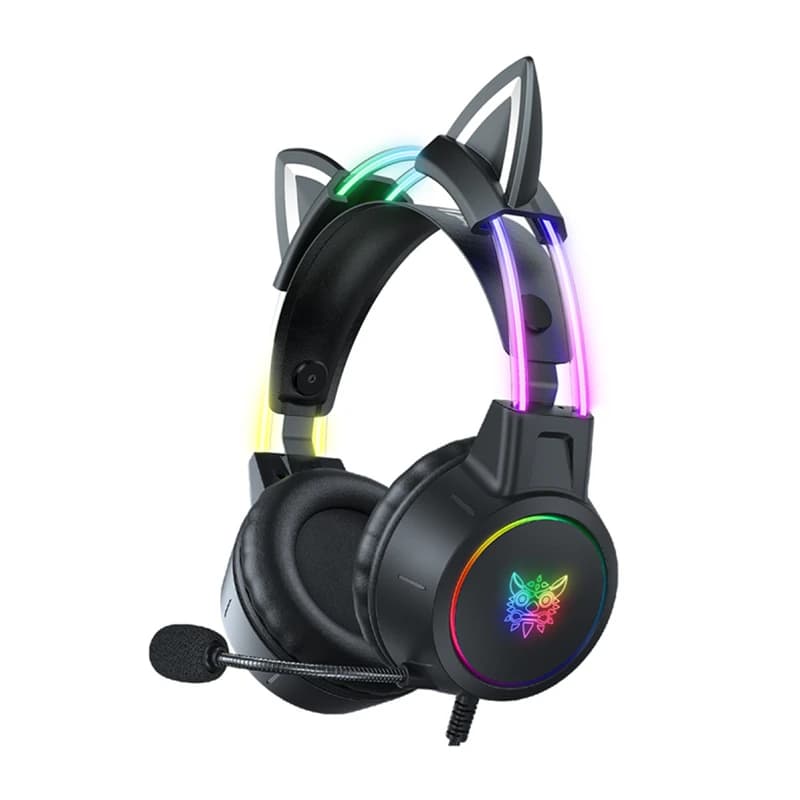 هدست گیمینگ اونیکوما مدل Onikuma Gaming X15 Pro Cat Ears — تصویر ۴