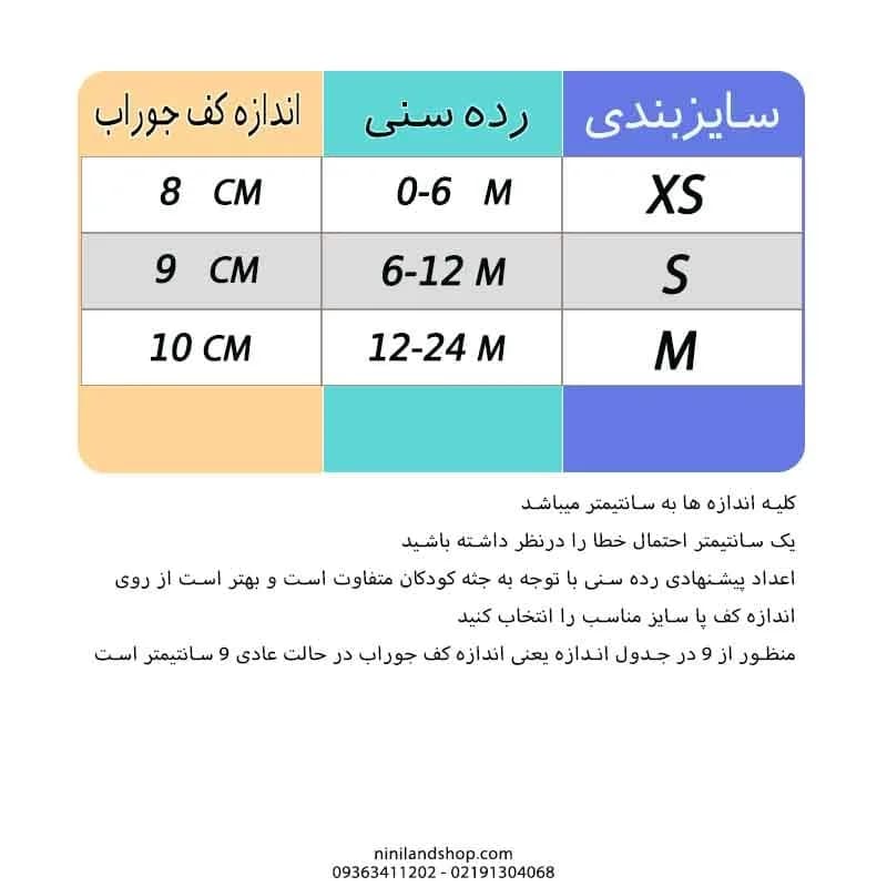 جوراب بچگانه کبریتی سرزمین حیوانات — تصویر ۲