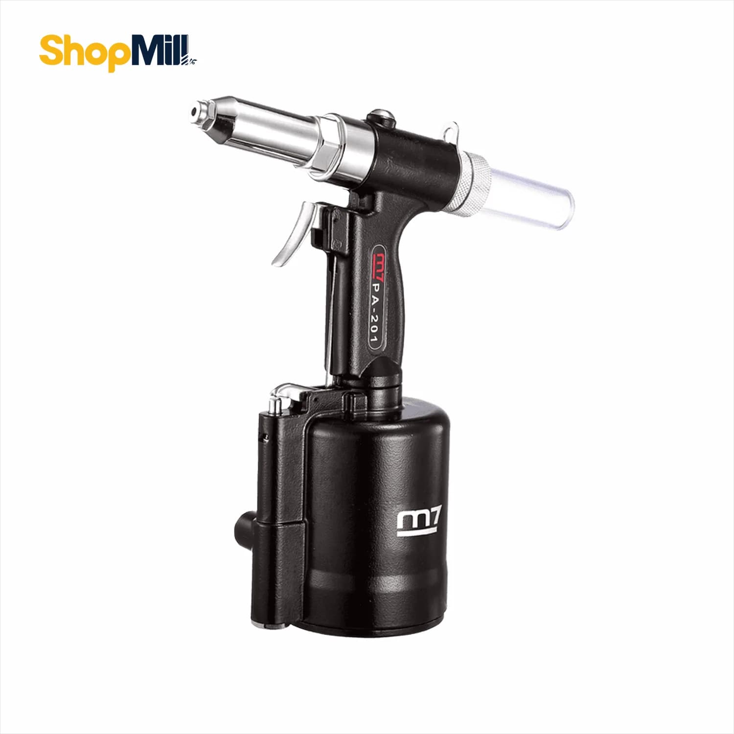 میخ پرچ‌کن بادی میخ 2/4 تا 6/4 میلی‌متر فولاد مایتی سون(Mighty Seven) مدل PA-201