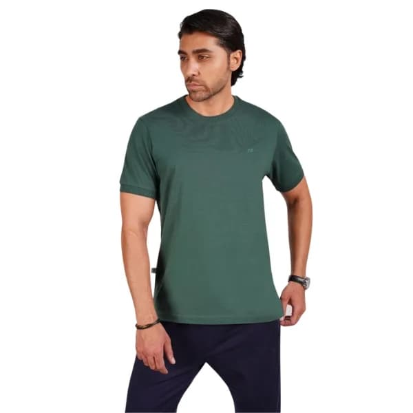 تیشرت یقه گرد (رگولار) درفش کد 5575 — تصویر ۲