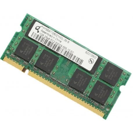 رم لپ تاپ Qimonda 1GB مدل 2Rx8 PC2 باس 5300S