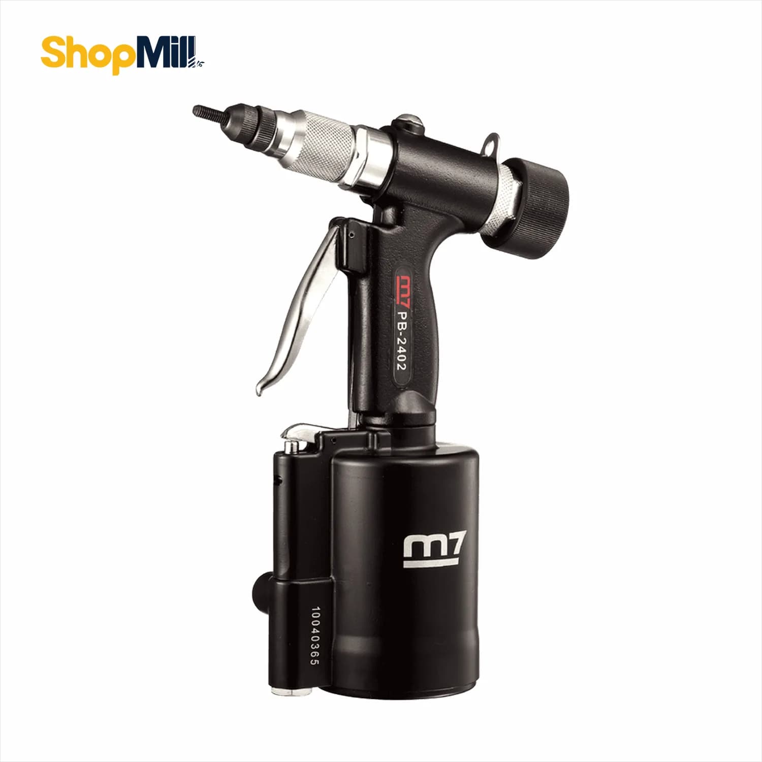 مهره پرچ کن بادی نیمه اتومات سایز M4 تا M10 مایتی سون(Mighty Seven) مدل PB2402 — تصویر ۲