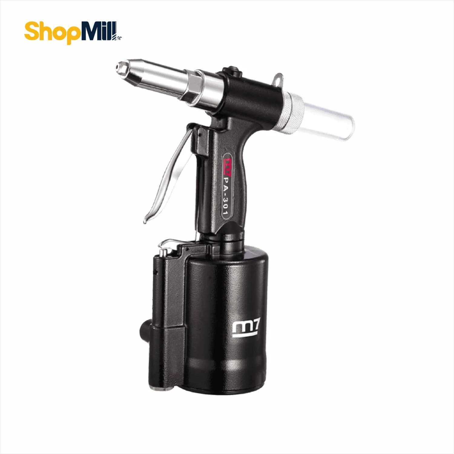 میخ پرچ‌کن بادی سایز میخ 2/4 تا 4/8 میلی‌متر مایتی سون(Mighty Seven) مدل PA-301