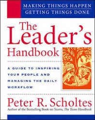 کتاب The Leader’s Handbook: Making Things Happen, Getting Things Done (راهنمای رهبر: به سرانجام رساندن کارها و تحقق اهداف) نسخه انگلیسی PDF | پیتر آر. اسکولتس