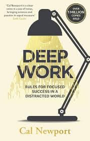 کتاب Deep Work: Rules for Focused Success in a Distracted World (کار عمیق: قوانینی برای موفقیت متمرکز در دنیای پر از حواس‌پرتی) نسخه انگلیسی PDF | کال نیوپورت