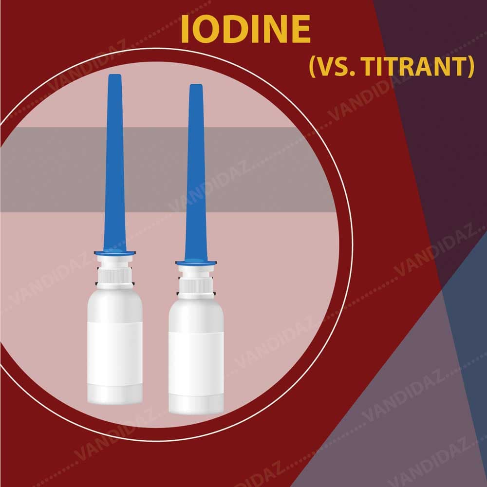 محلول ید (vs titrant Iodine) — تصویر ۲