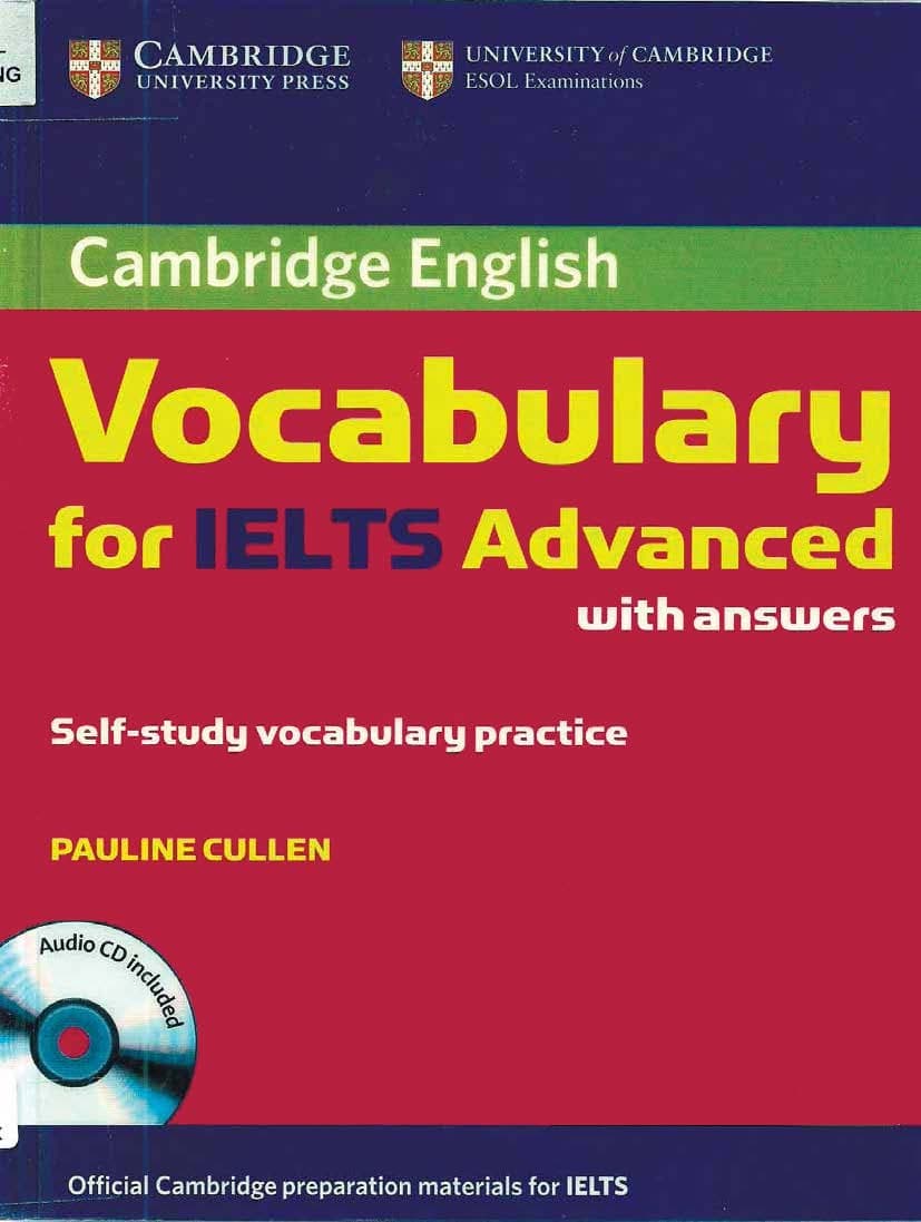 کتاب Cambridge English Vocabulary for IELTS Advanced نسخه PDF