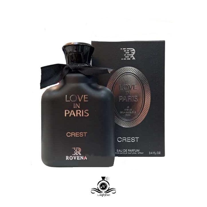 عطر زنانه لاو این بلک روونا Rovena Crest Love In paris