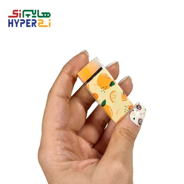 پاک کن مغزدار شفاف طرح میوه — تصویر ۴