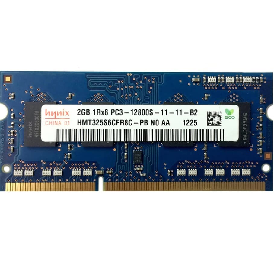 رم لپ تاپ SK Hynix 2GB مدل PC3 باس ۱۲۸۰۰S