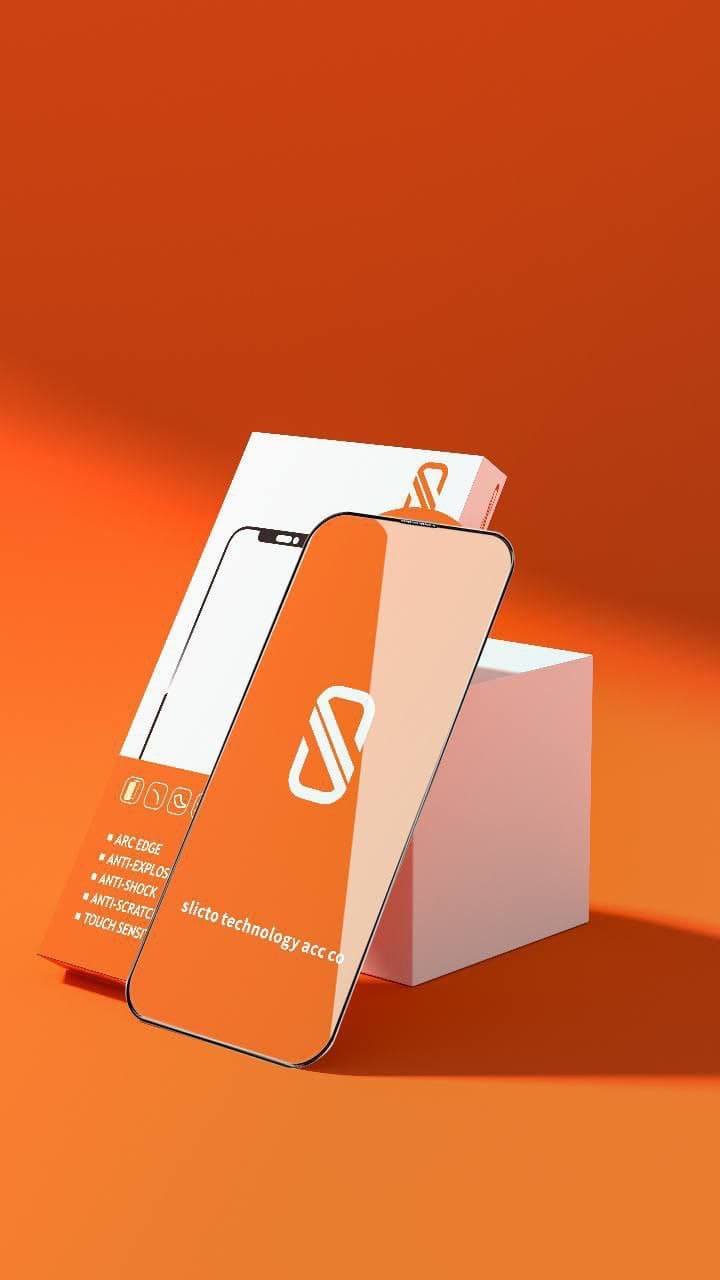 گلس شفاف برند slicto مدل iphone x-xs — تصویر ۲
