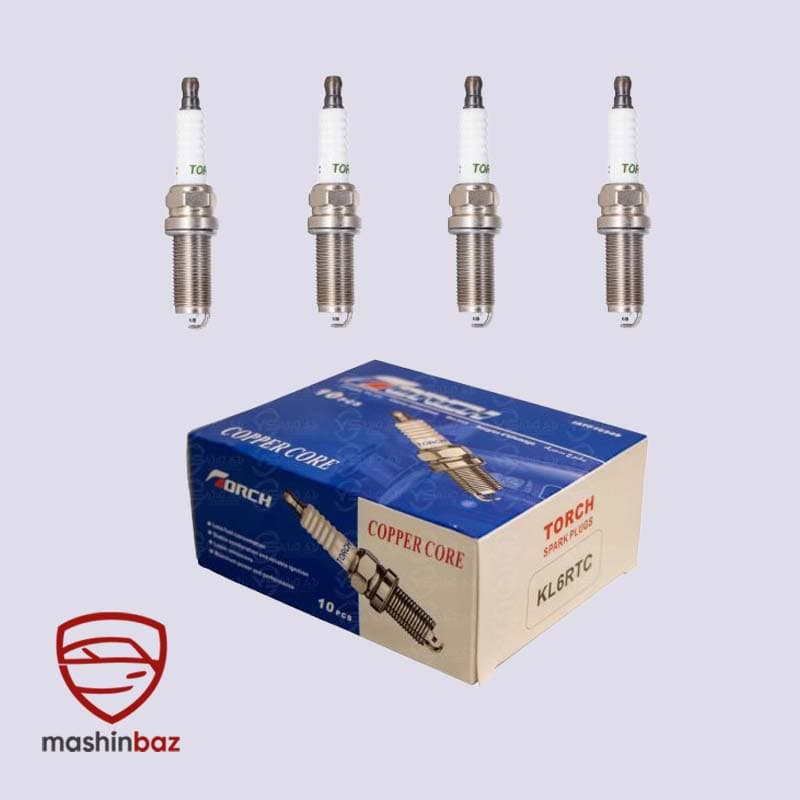 شمع خودرو تورچ TORCH پایه بلند مناسب برای پژو 206 تیپ 5 و.. بسته 4 عددی