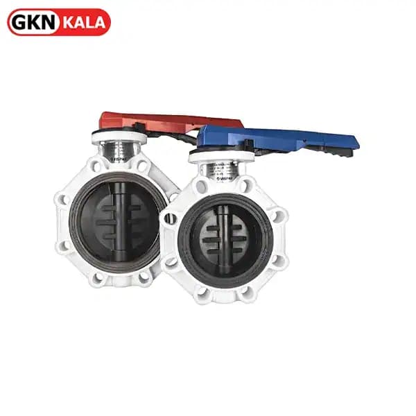 شیر پروانه ای صنعتی UPVC ویسپار