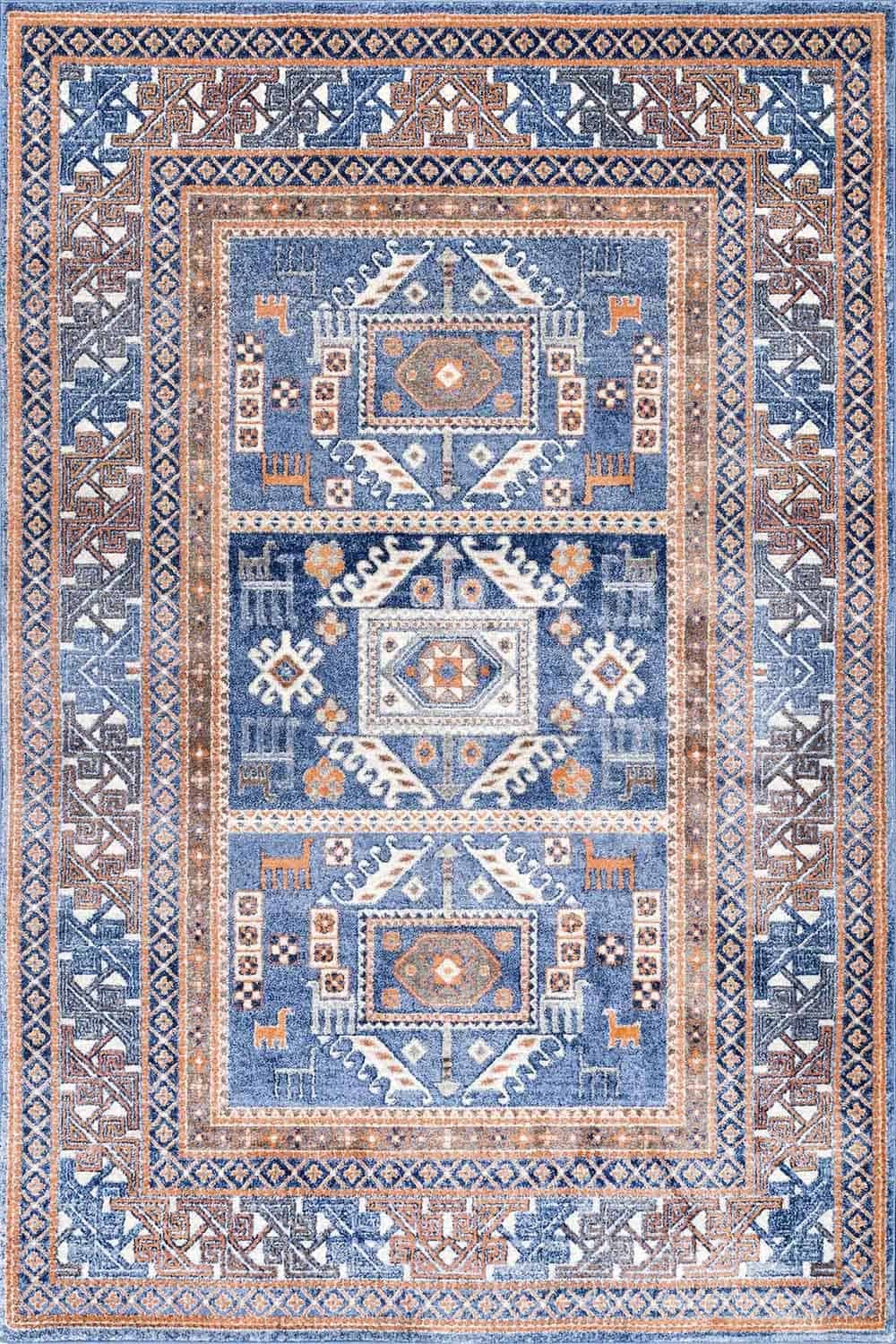 رومیزی ، سفره و روفرشی طرح عشایری سروین — تصویر ۳