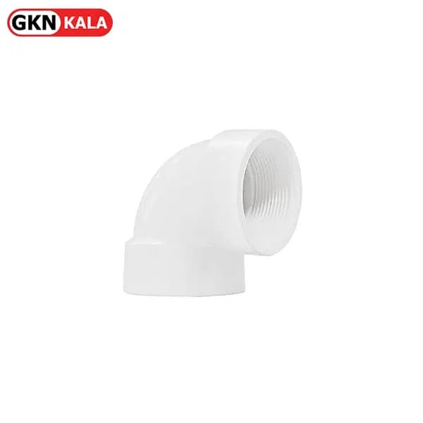 زانو ماده رزوه ای UPVC ویسپار