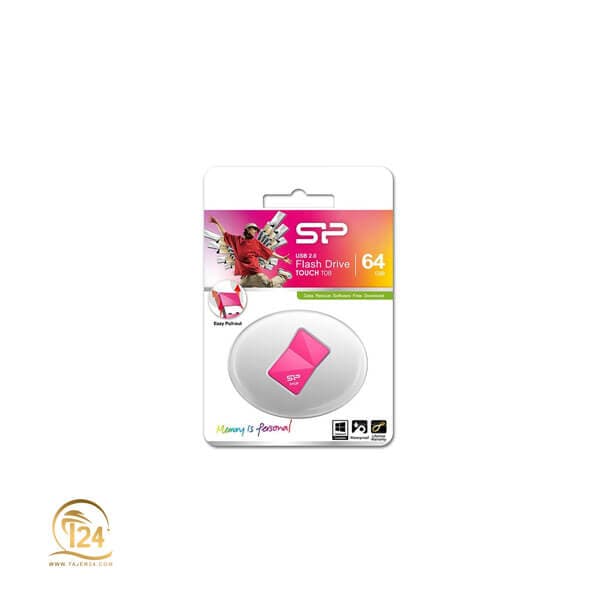 فلش مموری Silicon Power مدل Touch T08 ظرفیت 64 گیگابایت
