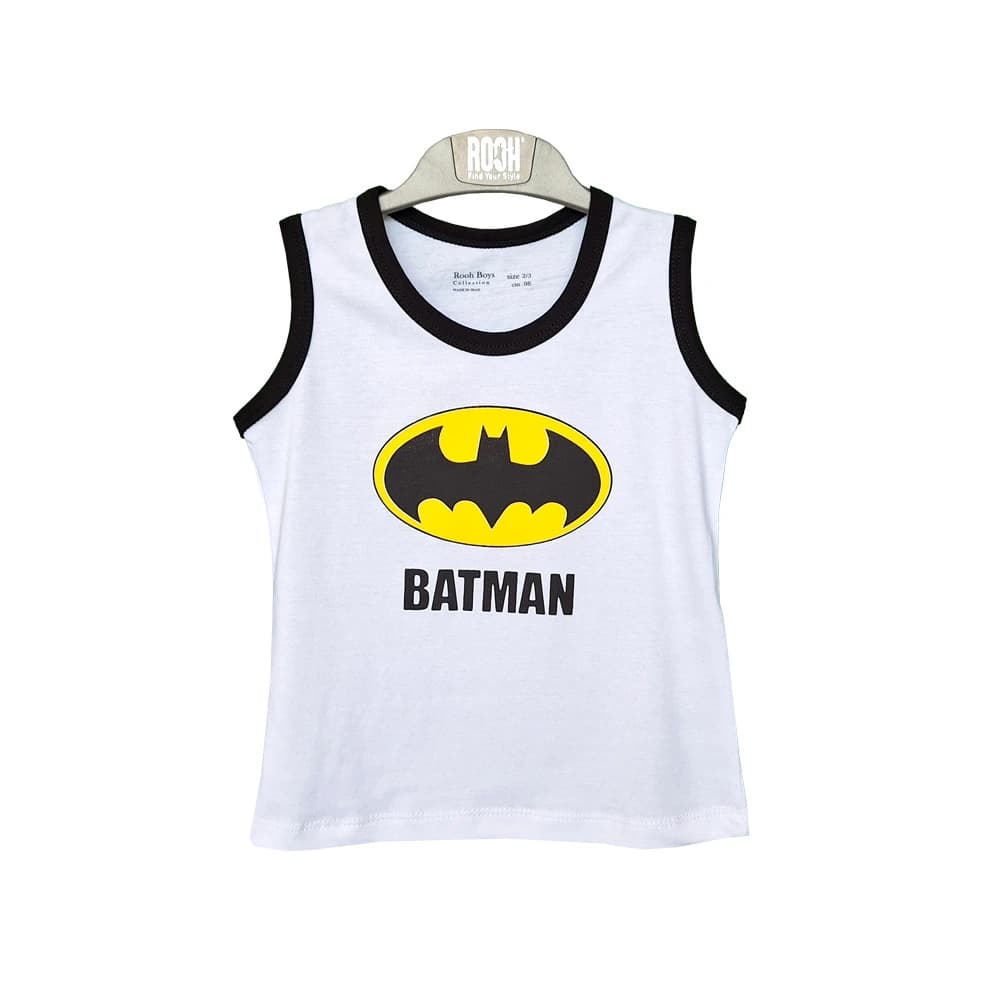 تاپ و شلوارک طرح Batman پسرانه (2 تا 9 سال) کد 629718 — تصویر ۶