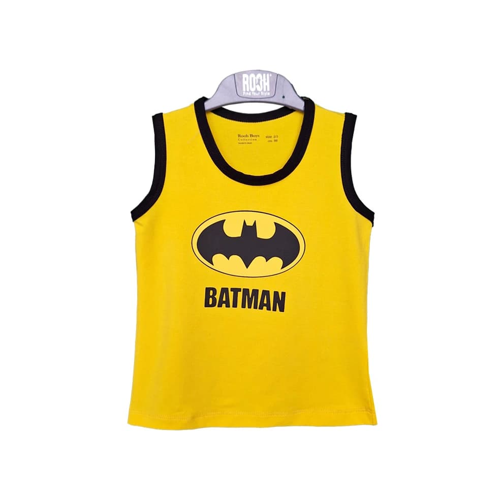 تاپ و شلوارک طرح Batman پسرانه (2 تا 9 سال) کد 629718 — تصویر ۴