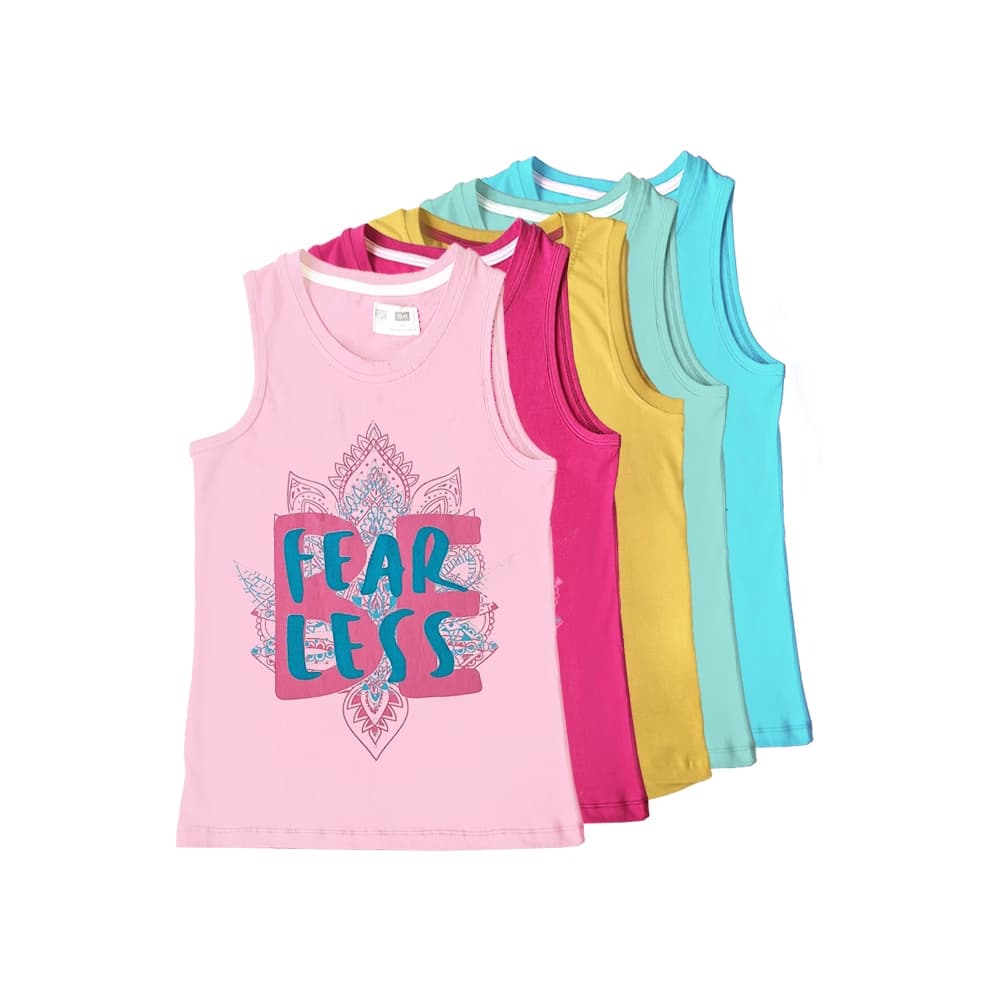تاپ طرح Fear Less دخترانه (13 تا 17 سال) کد 629272 — تصویر ۷
