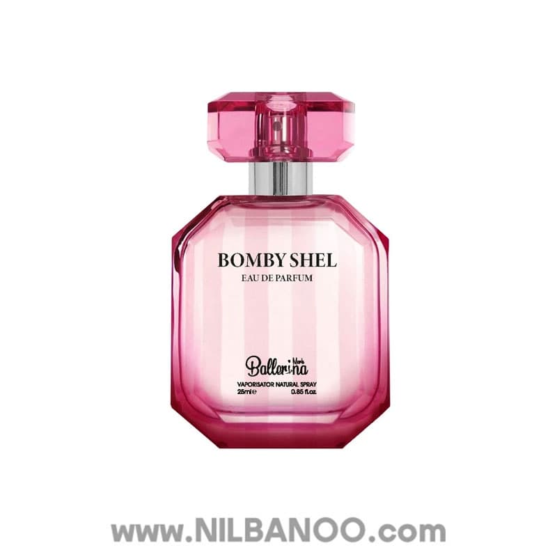 ادکلن جیبی زنانه بالرینا مدل BOMBYSHEL
