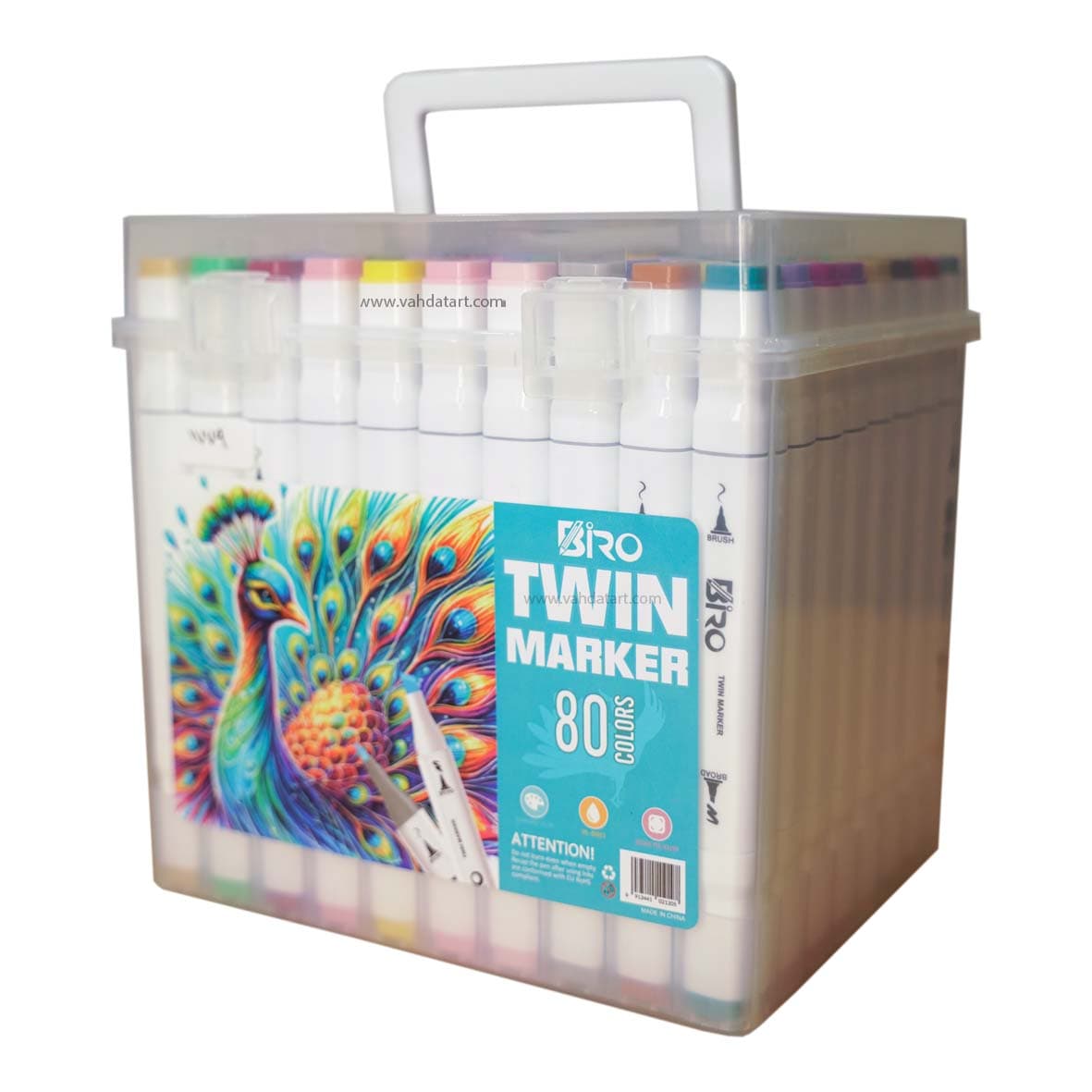 ماژیک راندو 80 رنگ BIRO — تصویر ۵
