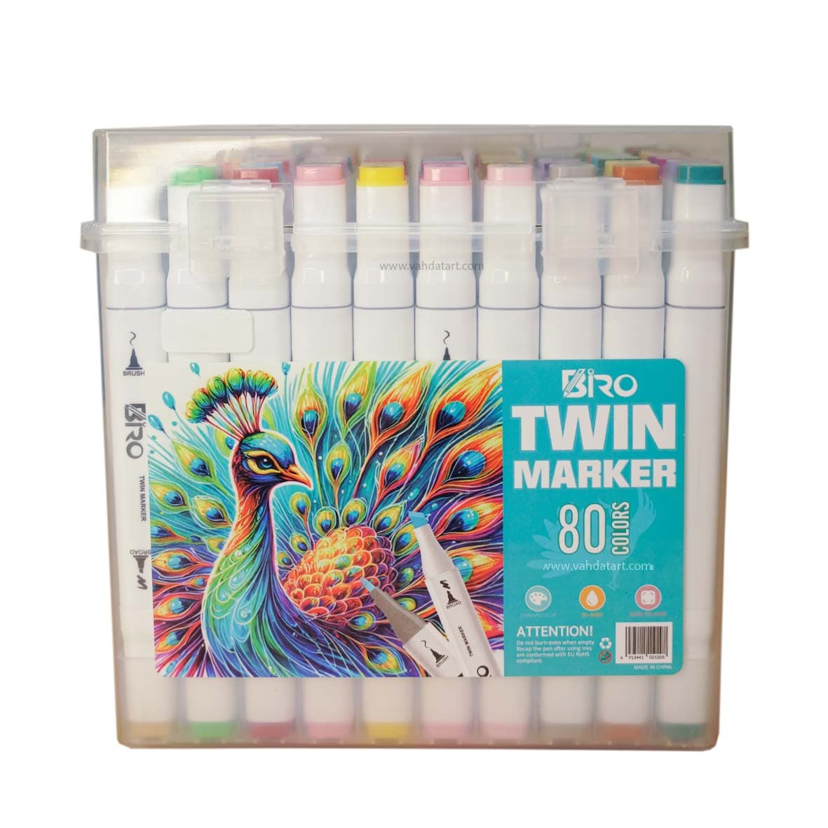 ماژیک راندو 80 رنگ BIRO